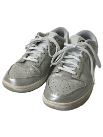 【中古】NIKE◆DUNK LOW SE METALLIC SILVER//ローカットスニーカー/27cm/DX3197-095/SLV【シューズ】