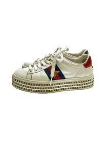 【中古】GUCCI◆ローカットスニーカー/35/WHT/505995【シューズ】