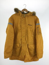 【中古】Supreme◆フライトジャケット/L/ナイロン/YLW【メンズウェア】