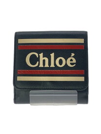 【中古】Chloe◆3つ折り財布/--/NVY/レディース【服飾雑貨他】