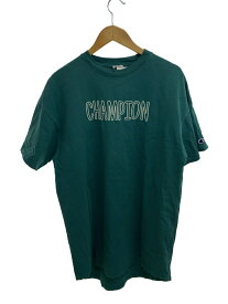 【中古】Champion◆半袖ワンピース/M/コットン/GRN【レディースウェア】