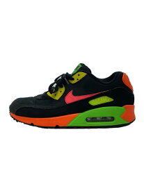 【中古】NIKE◆AIR MAX 90 NEON/エアマックスネオン/ブラック/CI2290-064/26cm/ブラック【シューズ】