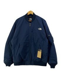 【中古】THE NORTH FACE◆フライトジャケット/ボンバージャケット/XXL/ナイロン/ネイビー/無地/NY82334//【メンズウェア】