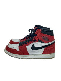 【中古】NIKE◆AIR JORDAN 1 RETRO HIGH OG Chicago/エアジョーダン1レトロハイ/レッド/28cm【シューズ】