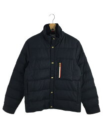 【中古】MONCLER GAMME BLEU◆ダウンジャケット/0/ウール/ネイビー/C23914035100 10178【メンズウェア】