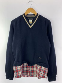 【中古】DSQUARED2◆セーター(厚手)/L/ウール/NVY【メンズウェア】