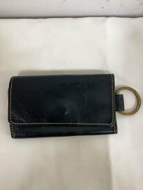 【中古】White house Cox◆キーケース/レザー/BLK/無地/メンズ【服飾雑貨他】