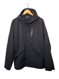 【中古】INTER BREED◆マウンテンパーカ/L/ナイロン/BLK/無地/IB16AW-37【メンズウェア】