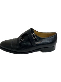 【中古】JOHN LOBB◆ローファー/24.5cm/BLK/レザー【シューズ】