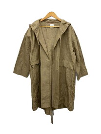 【中古】TOUJOURS◆コート/1/ポリエステル/BEG【レディースウェア】