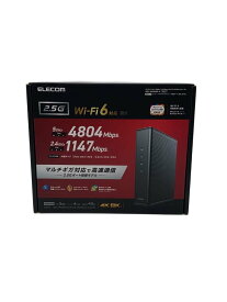 【中古】ELECOM◆無線LANルーター(Wi-Fiルーター) WRC-X6000QS-G【パソコン】