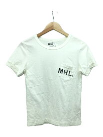 【中古】MHL.◆Tシャツ/2/コットン/WHT/595-9168501【レディースウェア】
