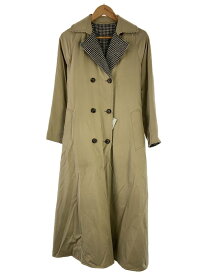 【中古】6(ROKU) BEAUTY & YOUTH UNITED ARROWS◆REVERSIBLE TRENCH COAT/トレンチコート/XS/コットン/BEG/1625-104-3912【レディースウェア】