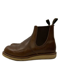 【中古】RED WING◆サイドゴアブーツ/26.5cm/ブラウン/3190//【シューズ】