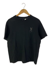 【中古】B Yohji Yamamoto◆Tシャツ/2/コットン/BLK/NW-T46-068【メンズウェア】