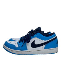 【中古】NIKE◆Air Jordan 1 Low/University Blue/27cm/BLU/553558-144【シューズ】