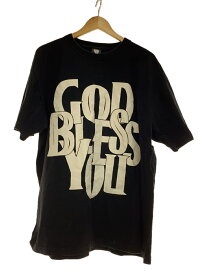 【中古】GOD BLESS YOU◆Tシャツ/XXL/コットン/BLK【メンズウェア】