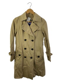 【中古】BURBERRY BLUE LABEL◆トレンチコート/36/コットン/BEG/E1A17-830-42【レディースウェア】