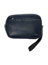 【中古】LOUIS VUITTON◆カルガ_タイガ_BLK/レザー/ブラック【バッグ】