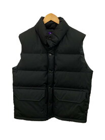 【中古】THE NORTH FACE◆65/35 SIERRA VEST_65/35シエラベスト/M/ポリエステル/BLK【メンズウェア】