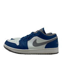 【中古】NIKE◆ナイキ/553558-412/AIR JORDAN 1 LOW/27.5cm/ブルー【シューズ】