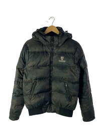 【中古】SCOTCH&SODA◆ダウンジャケット/S/ナイロン/KHK/カモフラ【メンズウェア】