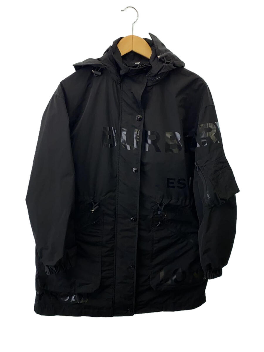 Burberry Mountain Parka Jacket Coat 8 Polyester Black Uk8 Wear | eBay