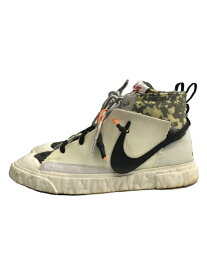 【中古】NIKE◆BLAZER MID/READYMADE_ブレイザー ミッド/レディメイド/28cm/WHT【シューズ】