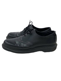 【中古】Dr.Martens◆ドレスシューズ/UK9/BLK/レザー/14345【シューズ】