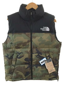 【中古】THE NORTH FACE◆ダウンベスト/S/--/カモフラ/ND92339【メンズウェア】