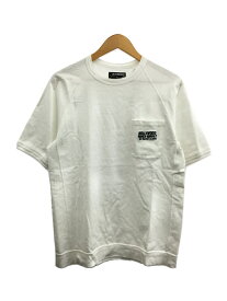 【中古】HOLLYWOOD RANCH MARKET◆Tシャツ/2/コットン/WHT【メンズウェア】