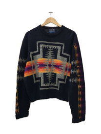 【中古】PENDLETON◆セーター(厚手)/L/ウール/PUP/総柄【メンズウェア】