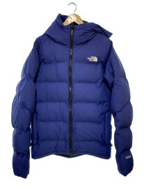 【中古】THE NORTH FACE◆ダウンジャケット/L/ナイロン/BLU/無地/ND91915【メンズウェア】