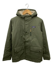 【中古】patagonia◆Boys infurno jacket/ジャケット/XL/ナイロン/カーキ/68460【キッズ】