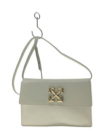 【中古】OFF-WHITE◆ショルダーバッグ/--/GRY/無地【バッグ】