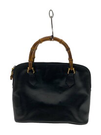 【中古】GUCCI◆ハンドバッグ/--/BLK/無地//【バッグ】