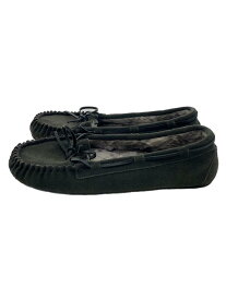 【中古】MINNETONKA◆フラットパンプス/UK9/グレー/40336【シューズ】