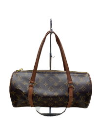 【中古】LOUIS VUITTON◆1)パピヨン30_モノグラム・キャンバス_BRW/PVC/BRW【バッグ】