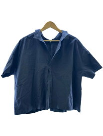 【中古】TOUJOURS◆半袖ブラウス/FREE/コットン/NVY//【レディースウェア】