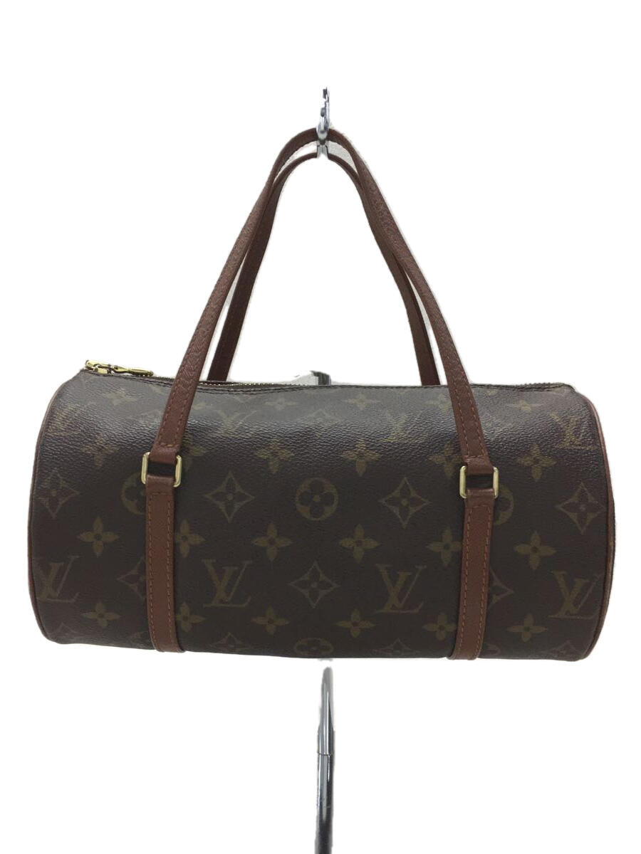 Used Louis Vuitton Handbag /Leather/Brw/Total Pattern Bag