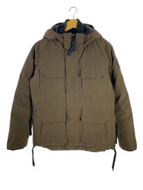 【中古】CANADA GOOSE◆MAITLAND PARKA/ダウンジャケット/S/ナイロン/ブラウン/4550MB【メンズウェア】