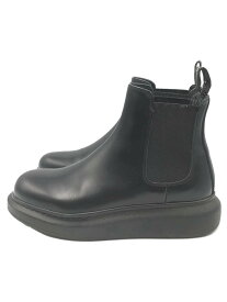 【中古】Alexander McQueen◆Alexander McQueen/サイドゴアブーツ/38.5/BLK【シューズ】