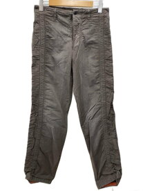 【中古】GRIFFIN◆ストレートパンツ/S/コットン/グレー/無地【メンズウェア】