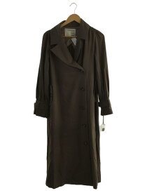 【中古】Her lip to◆Belted Dress Trench Coat/M/レーヨン/BRW/1211307070【レディースウェア】