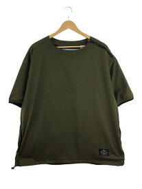 【中古】POLER OUTDOOR STUFF◆Tシャツ/XL/ポリエステル/KHK/無地【メンズウェア】