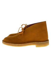 【中古】Clarks◆DESERT BOOT/ブーツ/US9/ORN【シューズ】