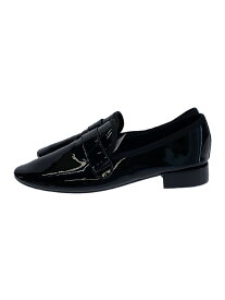 【中古】repetto◆ローファー/38.5/BLK/エナメル【シューズ】