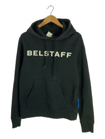 【中古】Belstaff◆スウェット/M/コットン/ブラック【メンズウェア】