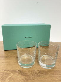 【中古】TIFFANY&Co.◆グラス/2点セット【キッチン用品】