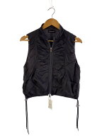 【中古】MAISON SPECIAL◆Airy Sheer Gathered Vest/ベスト/GRY/21251315313//【メンズウェア】